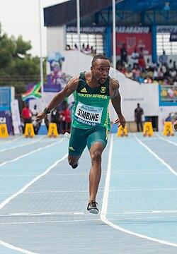 Akani Simbine เจ้าลมกรดชาวแอฟริกาใต้ผู้สร้างประวัติศาสตร์ความเร็วระดับโลก