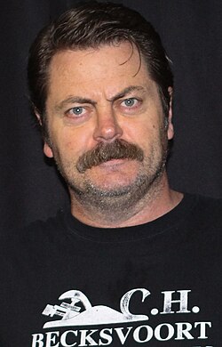 Nick Offerman ศิลปินผู้หลงใหลในงานไม้และนักแสดงเจ้าบทบาทระดับโลก