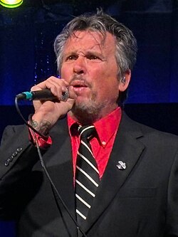 Barrett performing with The Defiant in 2024