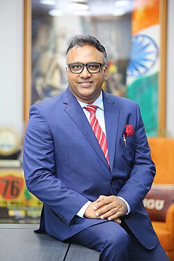 C. Raj Kumar ผู้ก่อตั้งมหาวิทยาลัยระดับโลกและผู้เชี่ยวชาญด้านกฎหมายสิทธิมนุษยชน