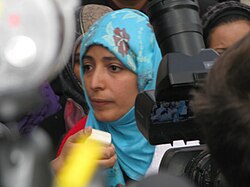 Tawakkol Karman สตรีเหล็กแห่งเยเมน ผู้พลิกประวัติศาสตร์ด้วยรางวัลโนเบลสาขาสันติภาพ