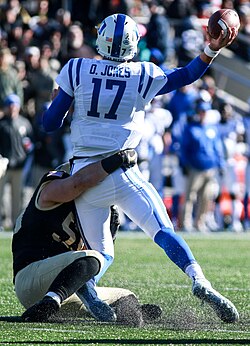 Daniel Jones เส้นทางอาชีพจากดาวรุ่ง New York Giants สู่จอมทัพ Indianapolis Colts