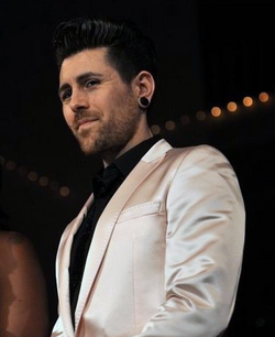 Havok at the Mélange Fashion Show in 2011