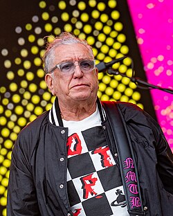 Jones with Sex Pistols & Frank Carter in 2025