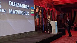 Oleksandra Matviichuk นักกฎหมายสิทธิมนุษยชนผู้ผลักดันความยุติธรรมให้ยูเครน