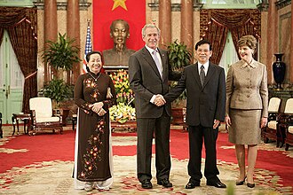 Nguyễn Minh Triết ประธานาธิบดีคนที่ 7 ของเวียดนามและเส้นทางการเมืองที่โดดเด่น