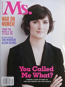 Sandra Fluke นักกฎหมายและนักเคลื่อนไหวผู้ขับเคลื่อนสิทธิการคุมกำเนิดในสหรัฐฯ