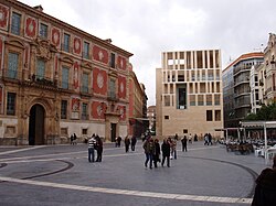 Murcia Town Hall on the Cardenal Belluga Plaza