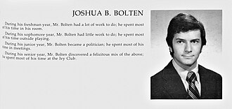 Josh Bolten เส้นทางชีวิตจากนักกฎหมายสู่หัวหน้าคณะทำงานทำเนียบขาว