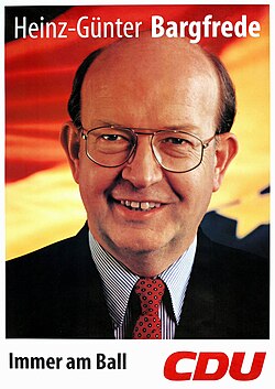 Heinz-Günter Bargfrede นักการเมืองผู้มีบทบาทในสภาผู้แทนราษฎรเยอรมนี